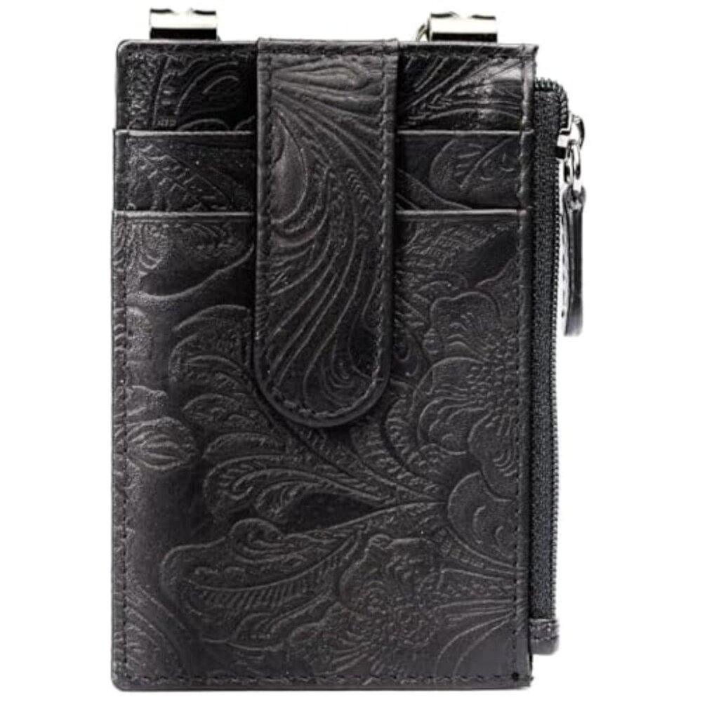 Rfid Blocking Boot Wallet With Security Chain & Z… - image 2